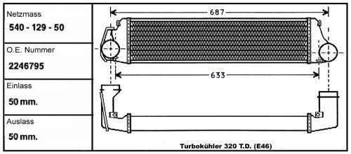 [BMW E46 Ladeluftk&uuml;hler]
